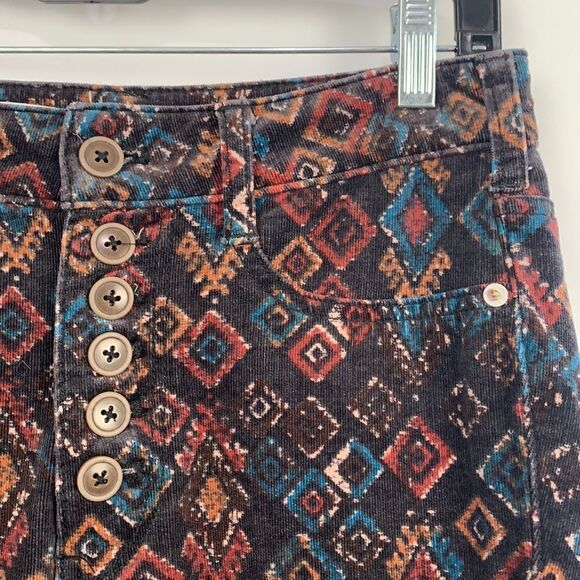 Pilcro multi print button front jeans - Picture 3 of 10